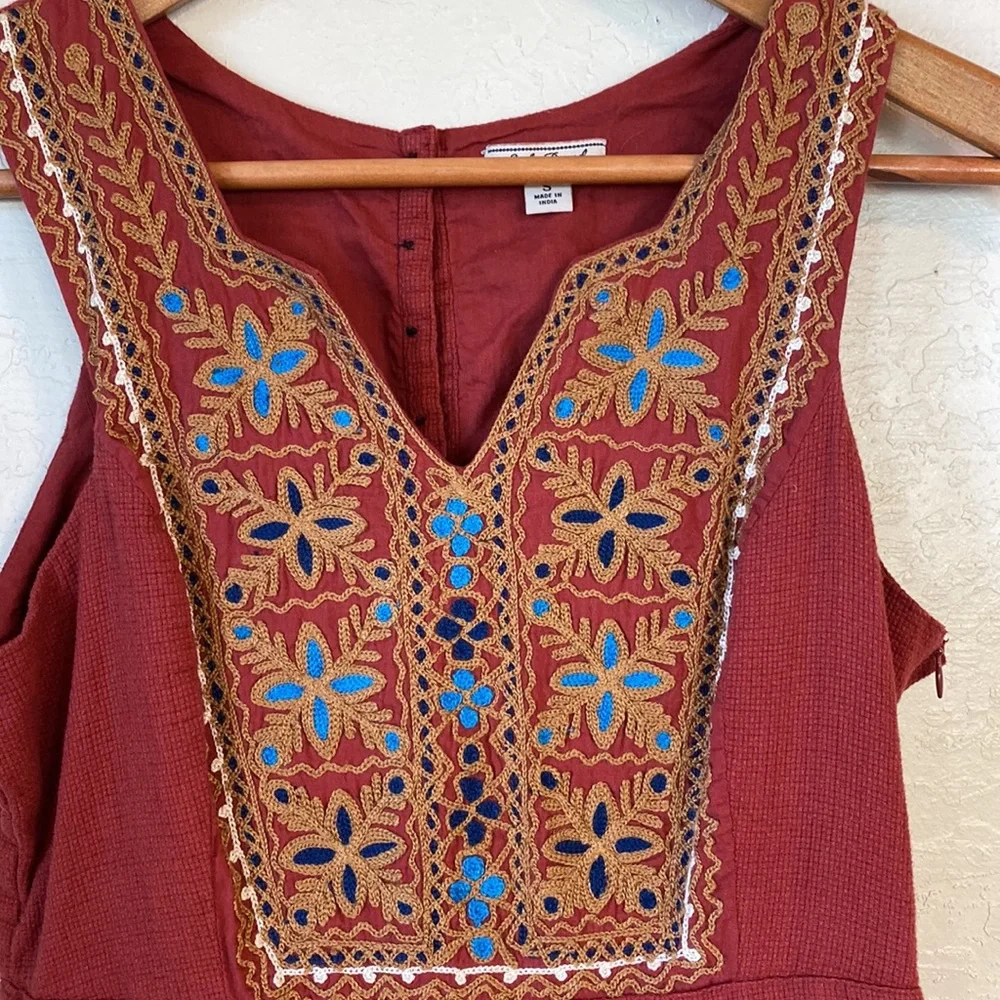 Lucky Brand saydee embroidered dress - Picture 4 of 5